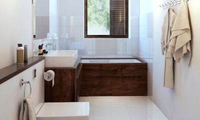 Rustykalny urok: Aranżacja łazienki w stylu wiejskim